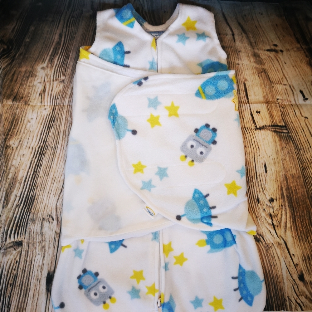 0-3m Halo Swaddle Sack / Sleep Sack 6-12LB